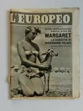 L'EUROPEO Anno IX N.33 Agosto