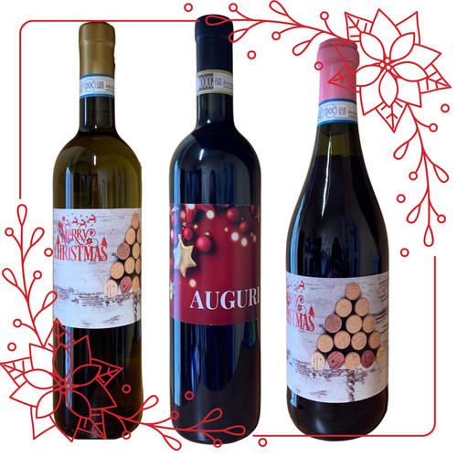 Regalo natale vini - vini, doc
