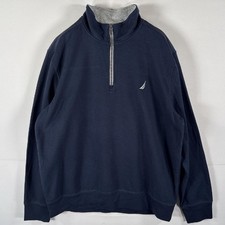 Felpa uomo Nautica grande blu