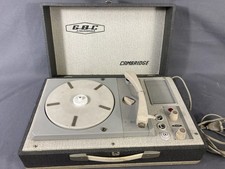 FONOVALIGIA GBC CAMBIDGE LESA 1963 4 VELOCITÀ FUNZIONANTE