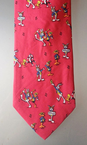 Looney tunes cravatta pura - looney,