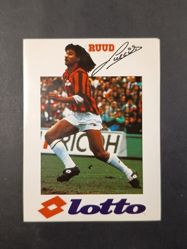 Adesivo calciatore ruud gullit - adesivo,
