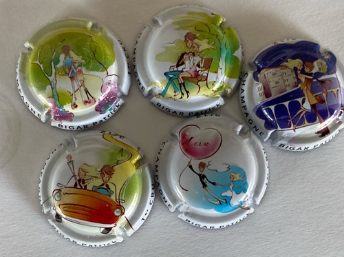 Lot capsules de champagne - de,