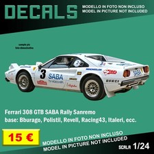 DECALS repro Ferrari 308 GTB
