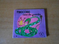 fumetto disney-PINOCCHIO CANE DA GUARDIA-MINI-LIBRO n.49-1°ed.MONDADORI 1966