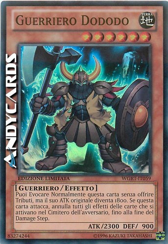 Guerriero dododo - •, (dododo