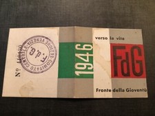 Tessera partito comunista - tessera,