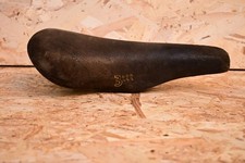 Vintage Eroica 3ttt Brown Suede Leather Saddle Old Road Bike 