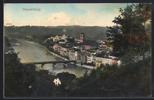 Cartolina wasserburg inn - cartolina, /