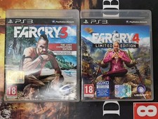 FAR CRY 3 + FAR CRY 4 PS3 PAL ITA USATI IN  OTTIME CONDIZIONI