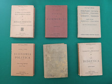 Lotto 6 Manuali Hoepli vari 