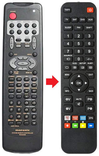 Telecomando adatto per marantz - adatto,