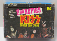 KISS DONRUSS SERIE II SCATOLA VUOTA AUCOIN 1978