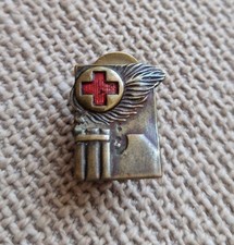 Spilla Distintivo CRI Croce Rossa Italiana Guerra Italia