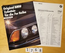 BMW Série 7 E23 ACCESSOIRES