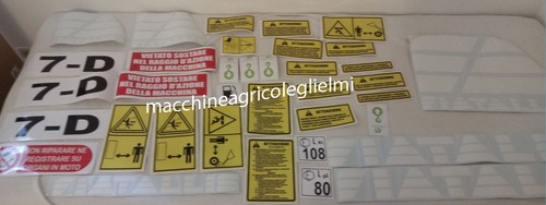 Serie decalcomania adesivi - decalcomania-adesivi, per