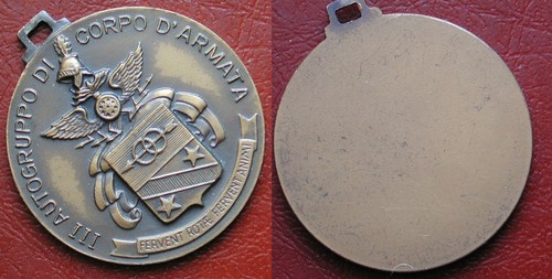 Medaglia esercito italia iii - italia, iii°