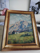 Brescia  Edoardo Togni Olio su