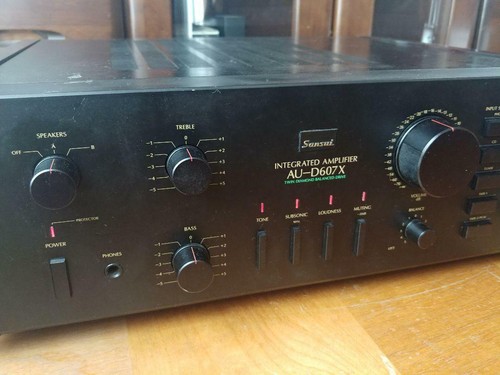 Sansui d607x amplificatore - sansui, au-d607x