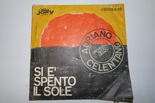 ADRIANO CELENTANO - Si e' spento il sole / La mezza luna VINILE 45 GIRI 7''