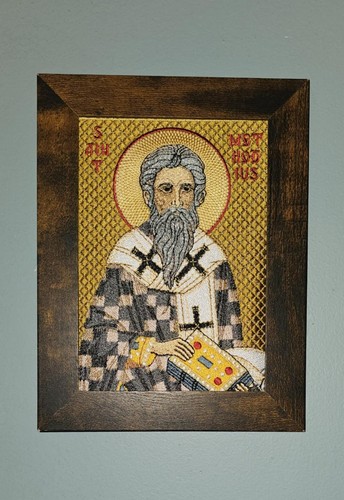 5x7 saint methodius - saint,
