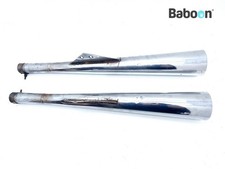 Set silenziatore della marmitta Originale Moto Guzzi T3 850 California 1975-198