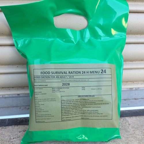 New sealed french - french, menu