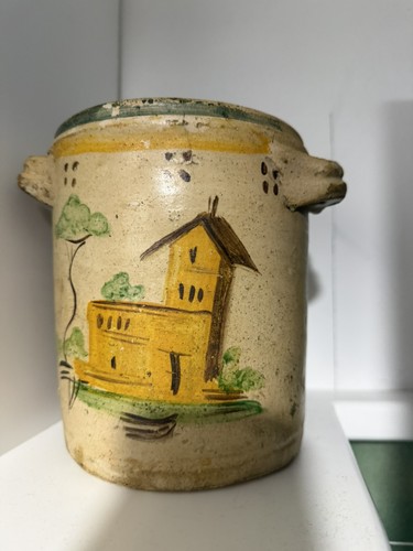 Antica saliera ceramica - saliera, in