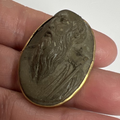 Antico cammeo vittoriano oro