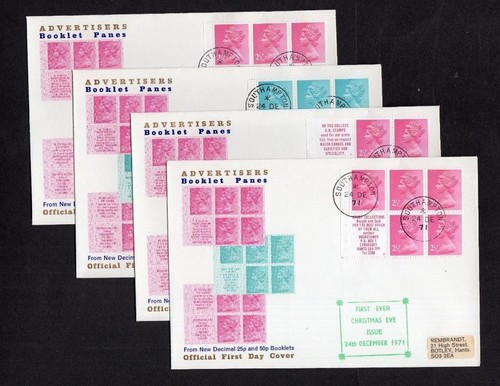 Dicembre 1971 set 4x - 24,