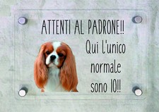 TARGA CARTELLO IN PLEXIGLAS