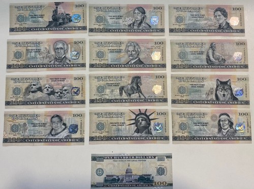 100 dollari souvenir usa - dollari,
