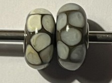 Trollbeads Phyton Beads- Long Retired -DUO  - Museum Bead
