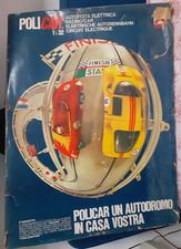 POLICAR POLISTIL A3 SCALA 1/32 PISTA ELETTRICA AUTOPISTA SLOT CAR CON PARABOLICA