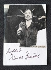 16342 Elmar Gunsch autografo