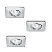 Confezione da 3 faretti ad