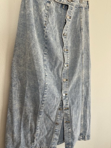 Gonna jeans donna blu vintage