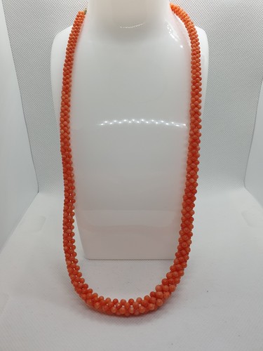 Collana perle intrecciate - di,