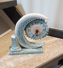 Orologio da tavolo in ceramica