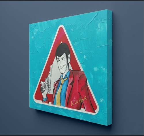 Quadro lupin iii - iii, nel