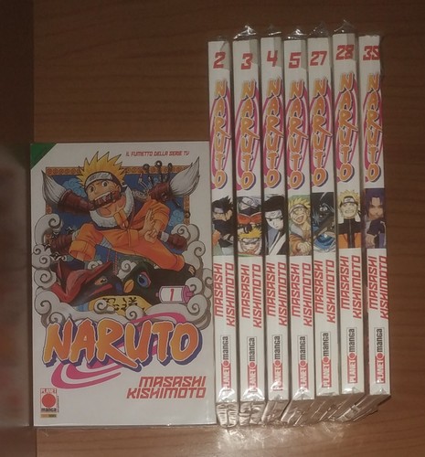 Naruto serie rossa manga - naruto,