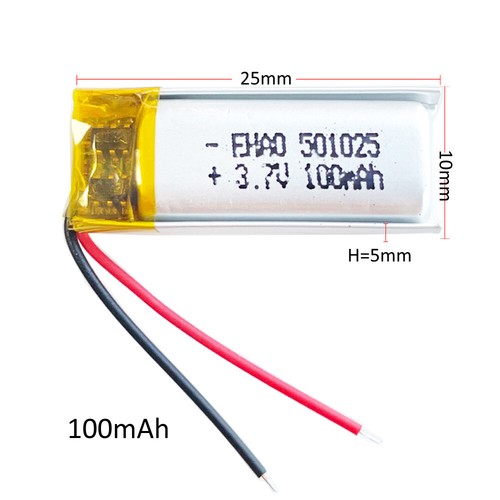 Batteria ricaricabile 7v - ricaricabile, 3.7v