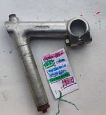 TTT RARO STELO ANTICO ALLUMINIO GRIGIO LUNGHEZZA 100mm PIPA MANUBRIO