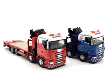 Modellino camion rimorchio