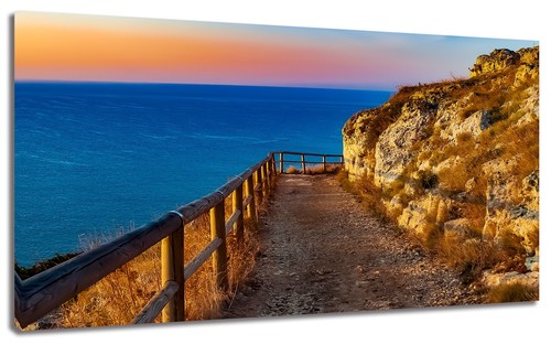 Quadro moderno mare - mare, sentiero