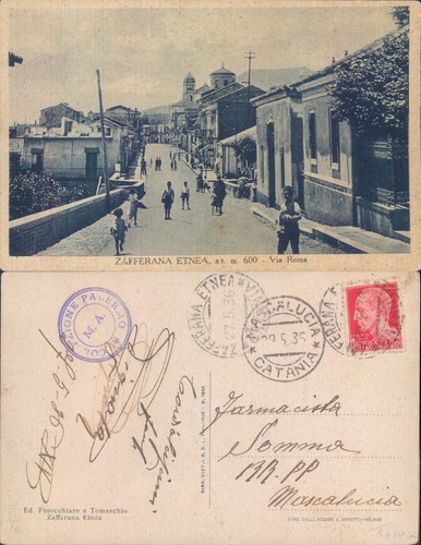 Zafferana etnea via roma - etnea,via,