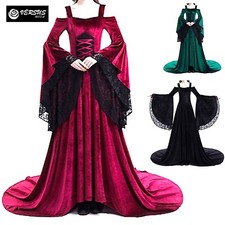 Vestito Abito Epoca Carnevale Donna Rinascimentale Woman Cosplay Dress RENASC07