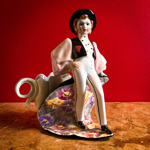 Statuetta ceramica anni 40 - in,