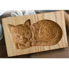 Stampo per biscotti modello animale cucina intaglio pan di zenzero stampi in legno