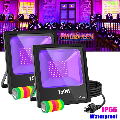 Led luce nera 150w festa - uv,